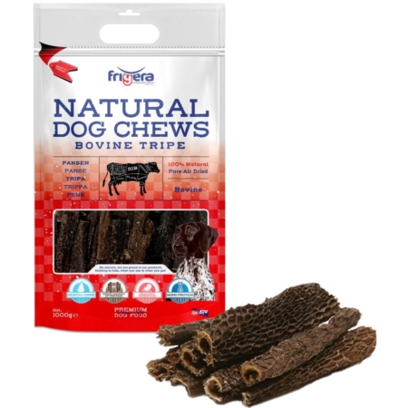 Frigera natural dog chews oksekallun 1000 g.