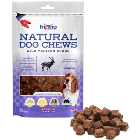 Frigera natural dog chews Vildt tern 250 g.