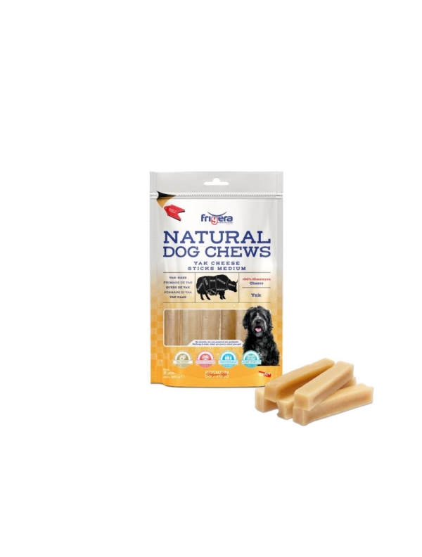 Frigera natural dog chews Yak ostestænger M