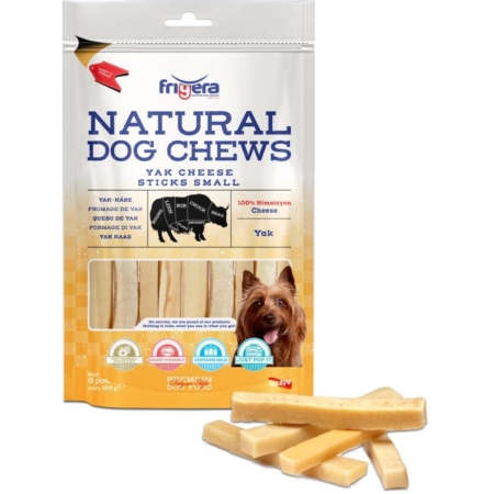 Frigera natural dog chews Yak ostestænger S