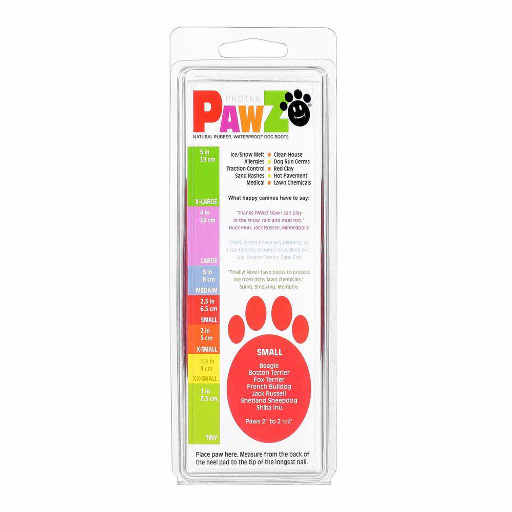 PawZ gummisko Small rød