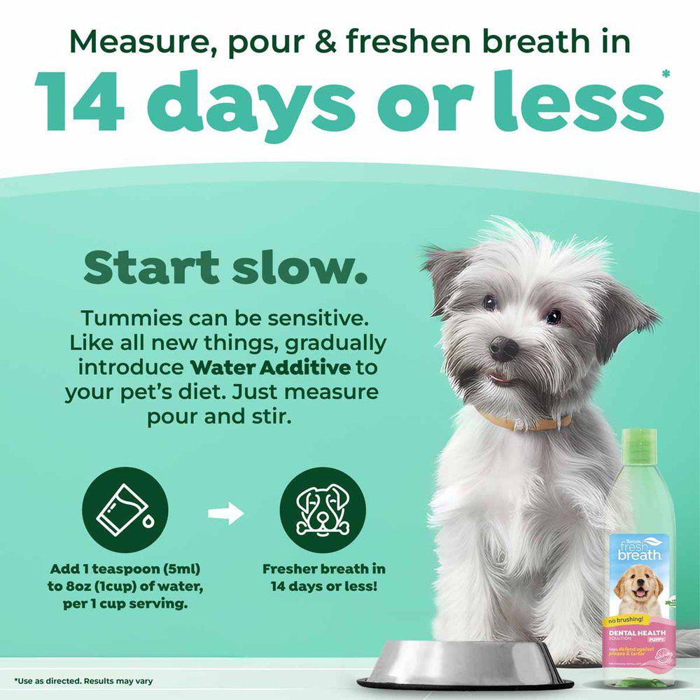 Tropiclean oral care water additive Puppy