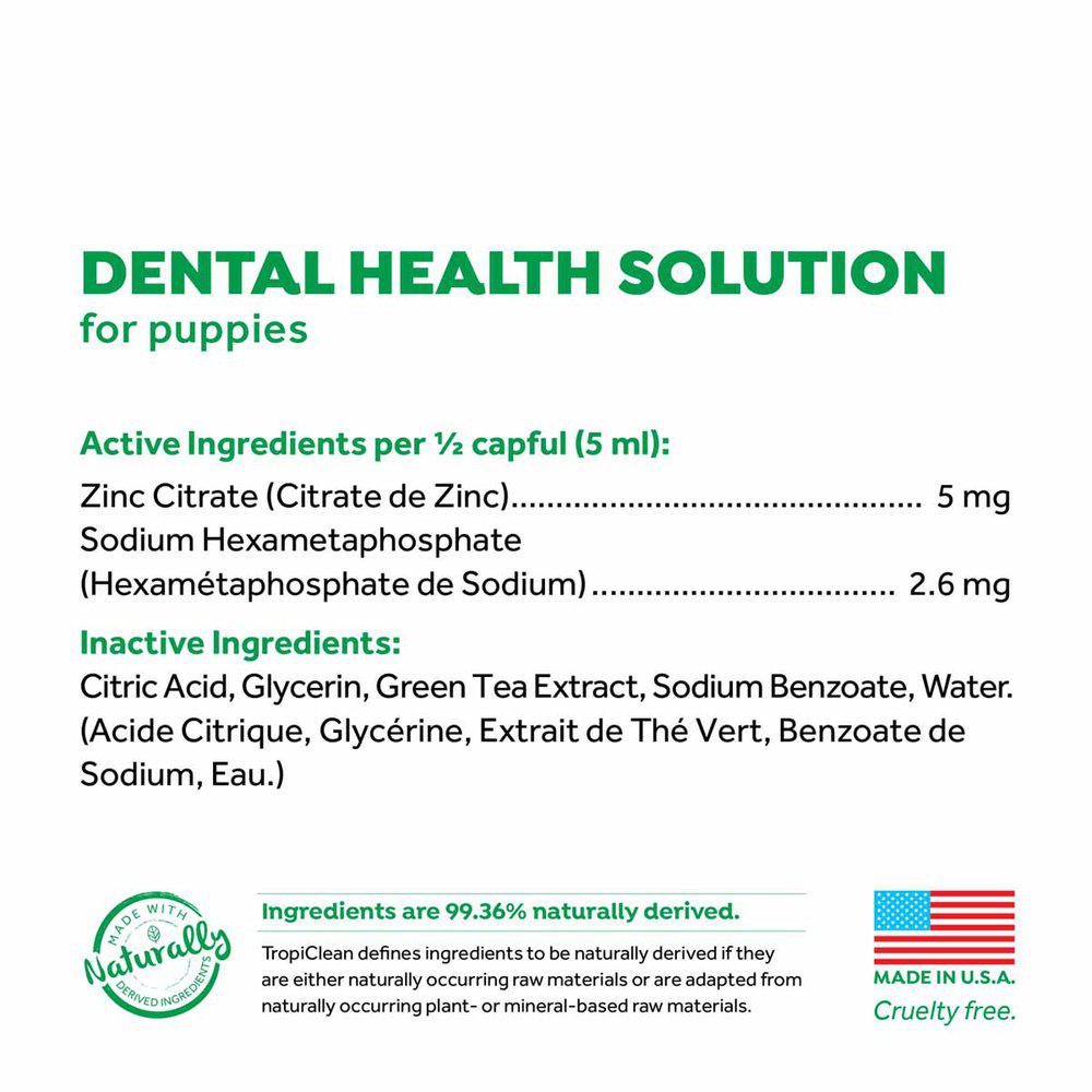 Tropiclean oral care water additive Puppy