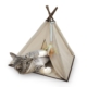 Smartykat Kitty Camp Teepee 52x52x44.5 cm.