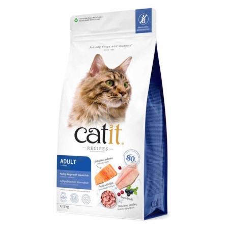 Catit Recipies Dry Adult Fish 2 kg.