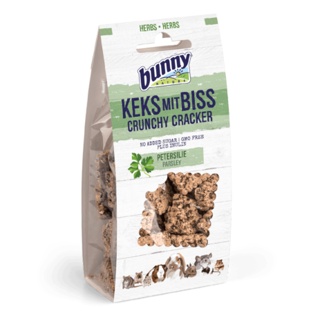 Bunny Nature crunchy cracker med persille 50 g.