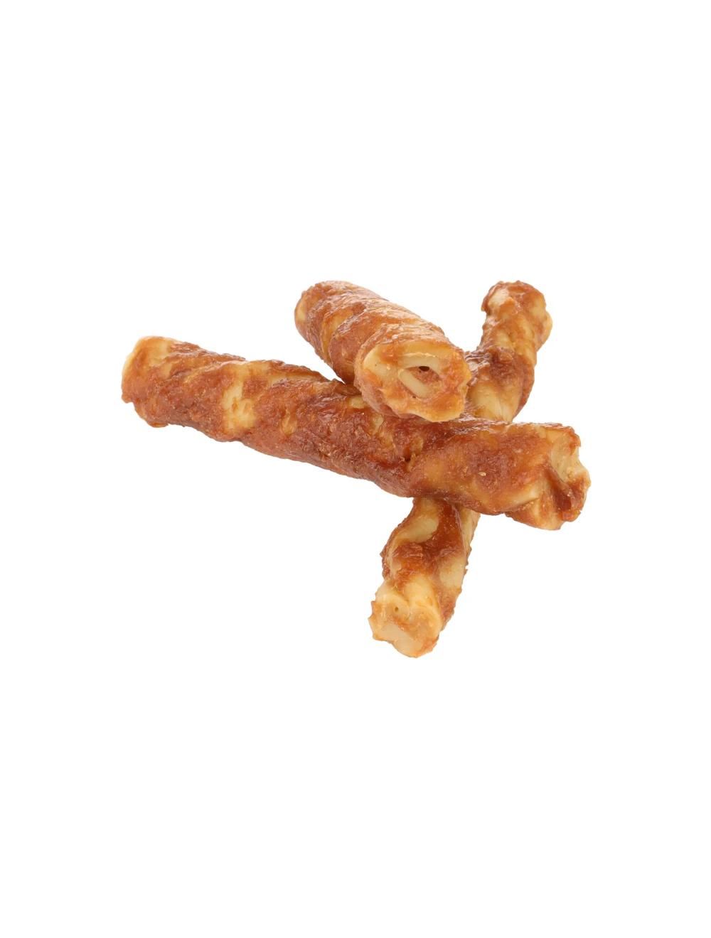 Flamingo Zero Rawhide stick m. kylling & peanut butter 3 stk.