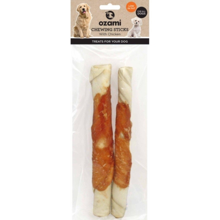 Ozami tyggestang med Kylling 25 cm. 200 g.