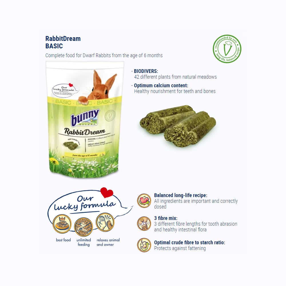 Bunny nature RabbitDream Basic 1,5 kg. - Billede 2