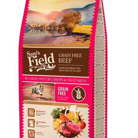 Sams Field Grain Free Angus Beef 13 kg.