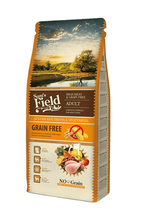 Sams Field Grain Free Chicken 13 kg.