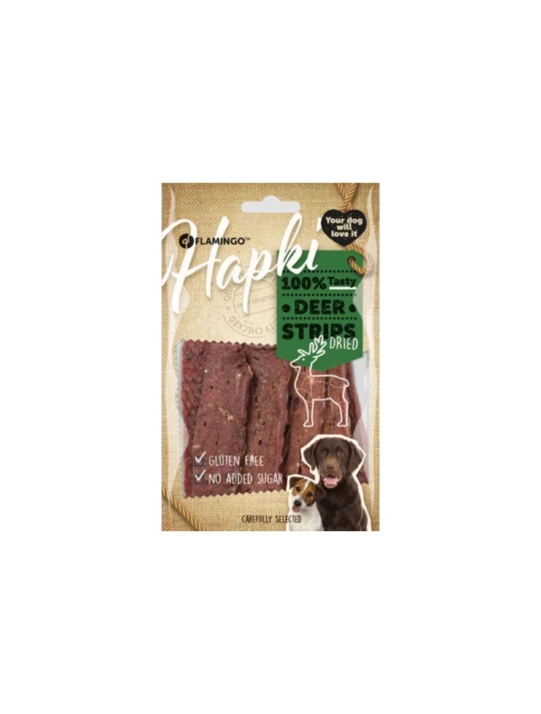 Flamingo Hapki Hjortestrips 85 g.
