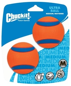 Chuckit! ultra ball M 6 cm. 2 pak