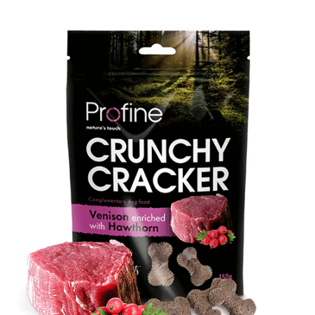 Profine Crunchy Cracker Venison & Hawthorn 150 g.