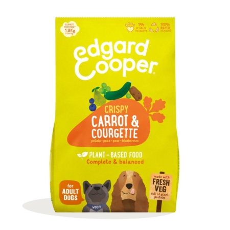 Edgard & Cooper plant-based Adult, gulerod/squash 2,5 kg.