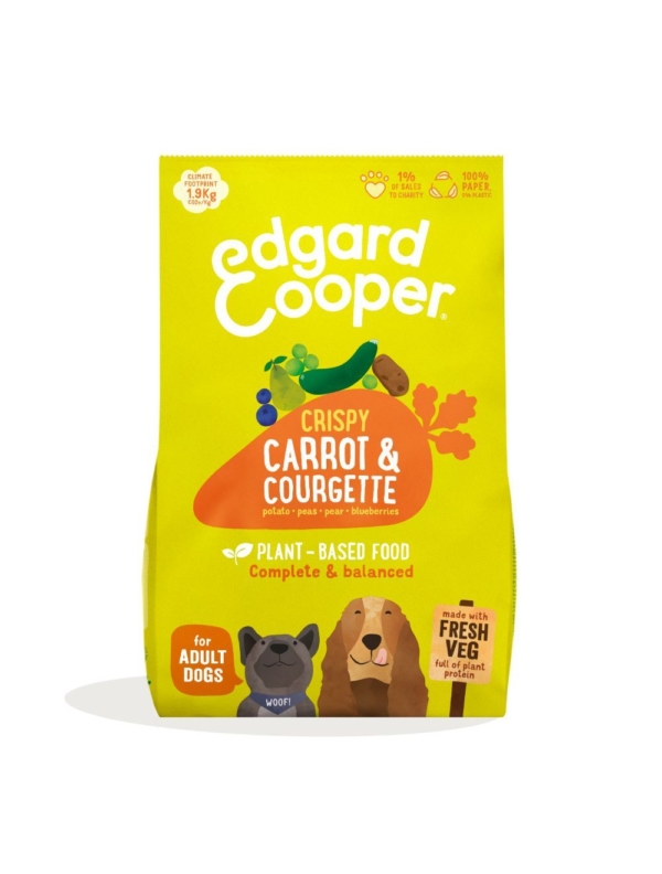 Edgard & Cooper plant-based Adult, gulerod/squash 2,5 kg.