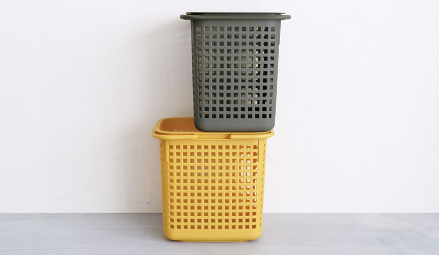 Hachiman Cestino Basket, sennepsfarvet. - Billede 4