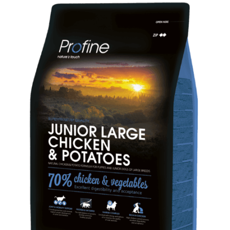 Junior Large Breed Chicken & Potatoes