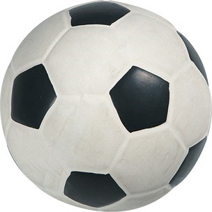 Flamingo latex fodbold Ø13 cm.