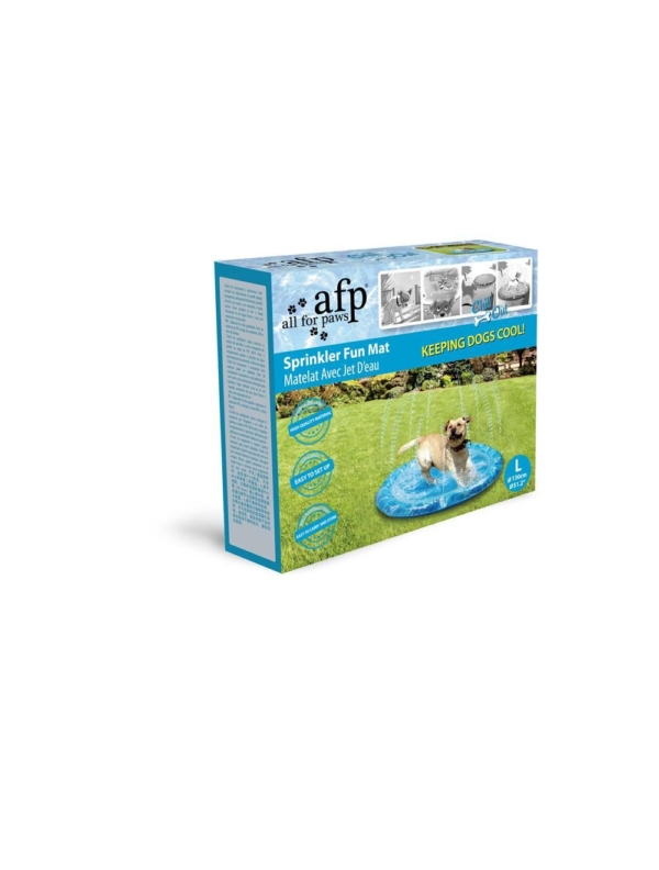 All For Paws chill out sprinkler fun måtte Large