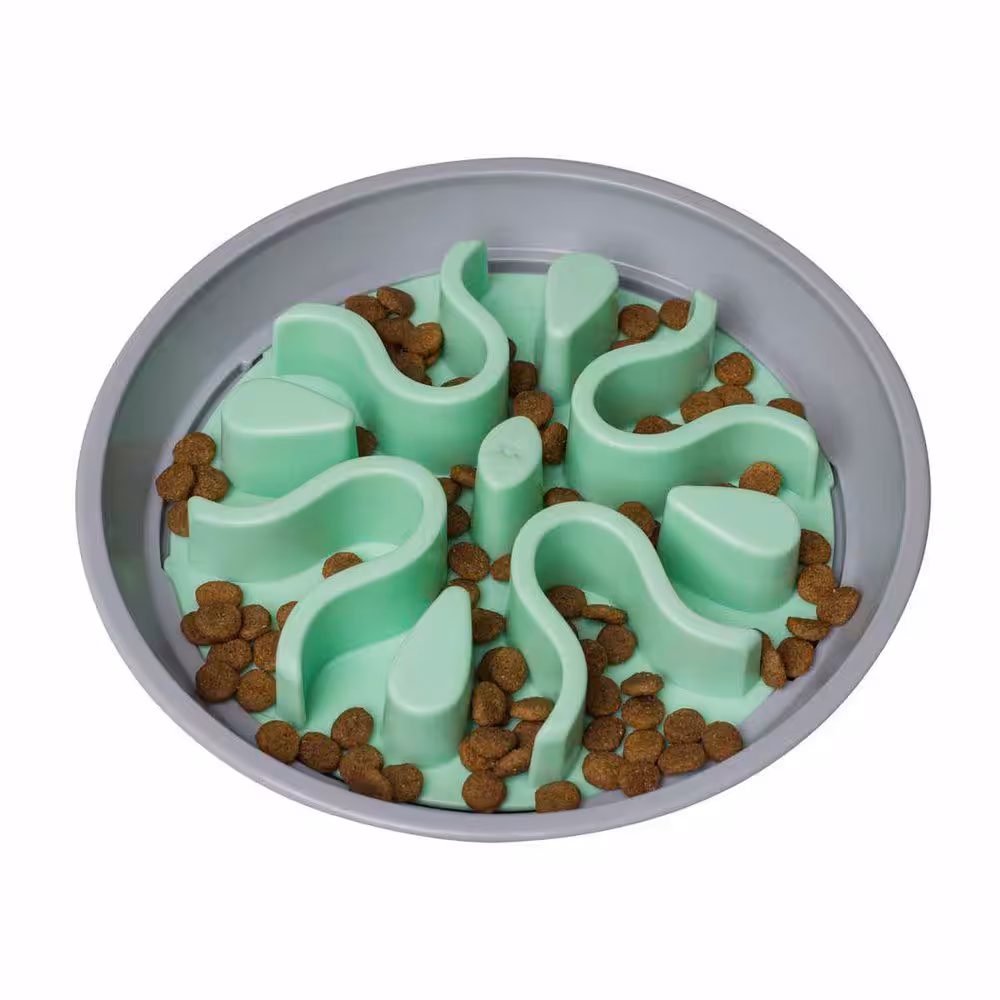 Outward Hound fun feeder wobble slo bowl
