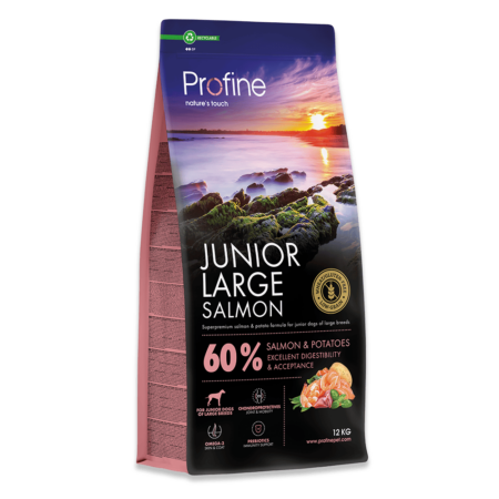 Profine Junior Large Salmon 12 kg.