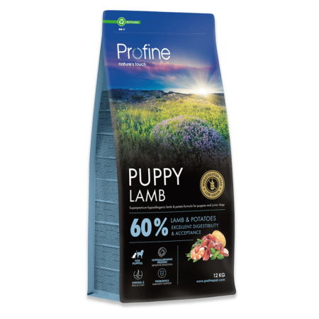 Profine puppy lamb 12 kg.