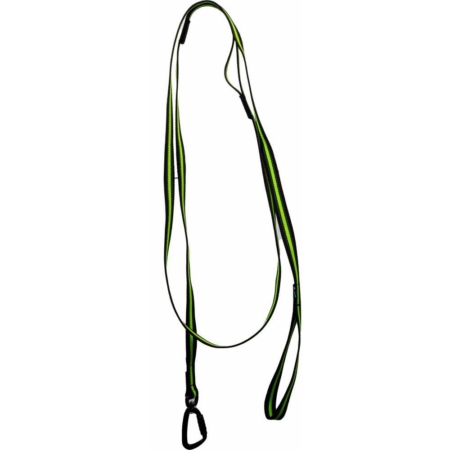 Alac antiglid line med twistlock karabinhage 2x250 cm. Lime