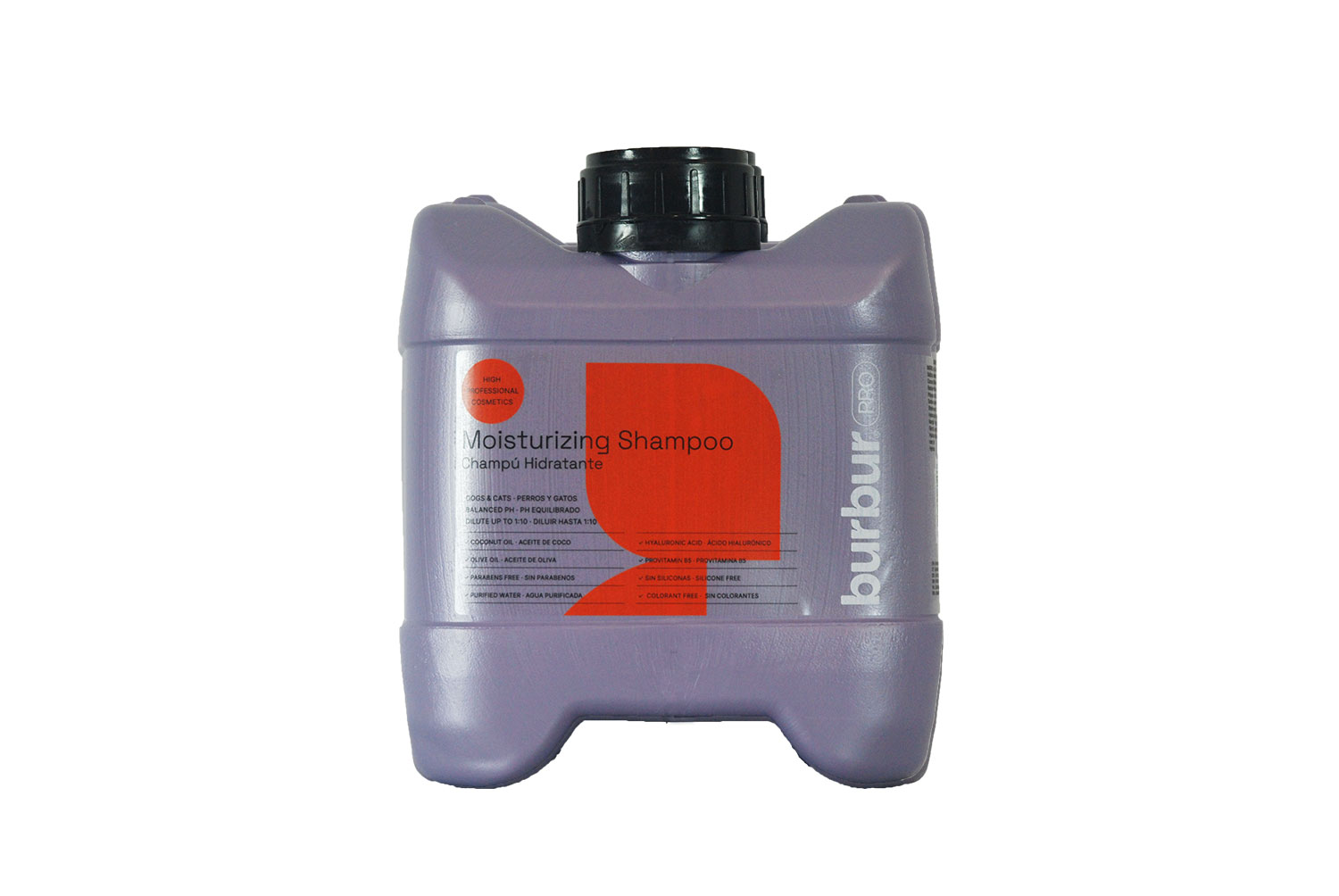 Burbur Pro shampoo moisturizing 4 Liter