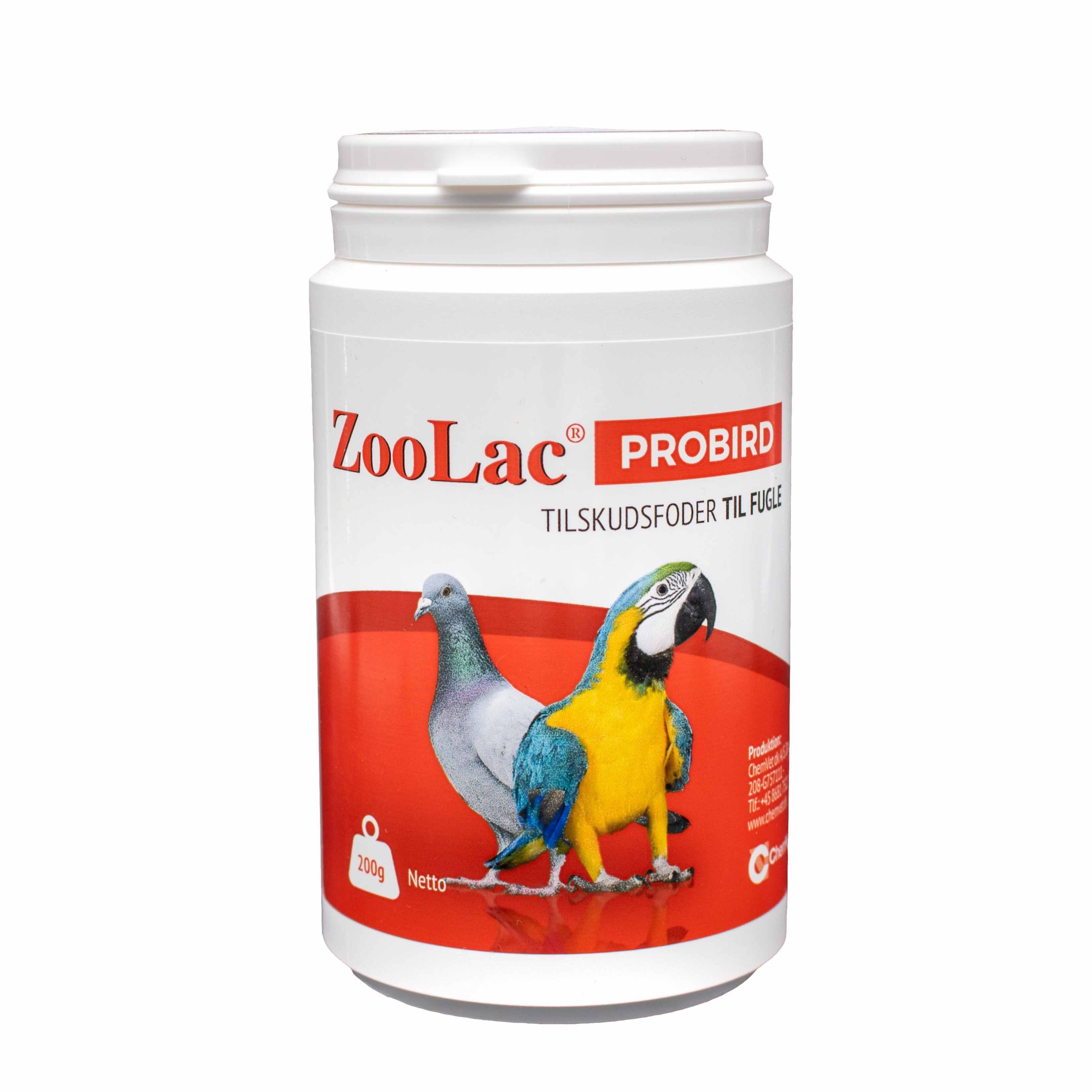 Zoolac Probird: 200 g.
