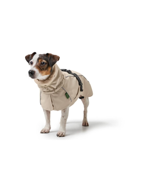 Hunter hundefrakke Nordby, creme - Billede 6