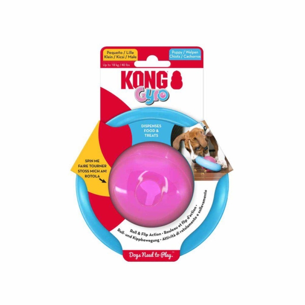 Kong Puppy Gyro godbidsbold.
