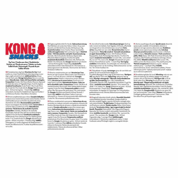 Kong snack peanut butter Large 312 g.
