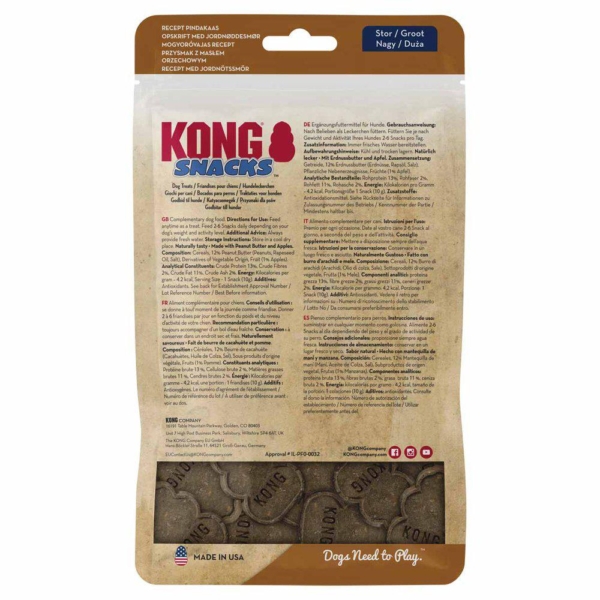 Kong snack peanut butter Large 312 g.