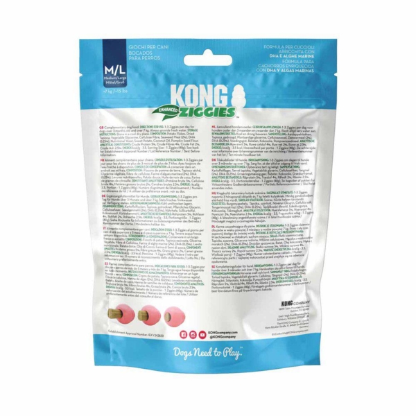 Kong Ziggies puppy M/L 227 g.