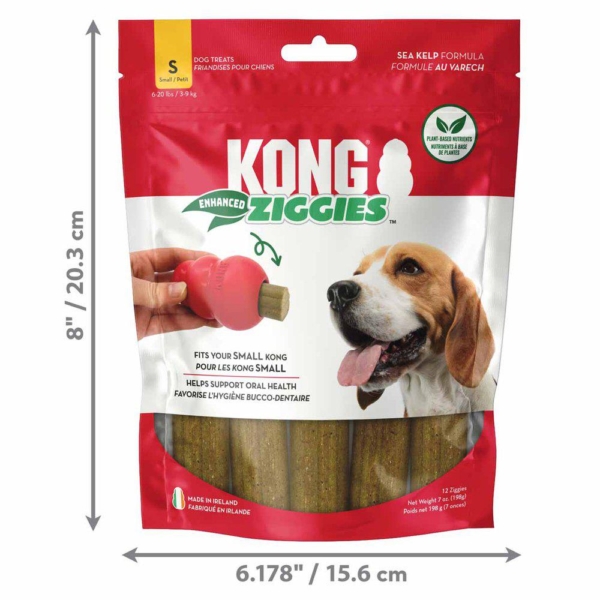 Kong Ziggies small 198 g.