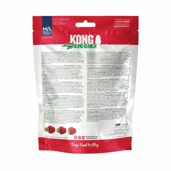 Kong Ziggies M/L 227 g.
