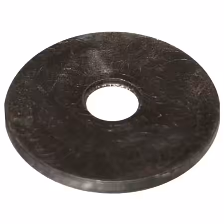 mimSafe plastskive 25x1,5 mm. 6,5 mm. hul
