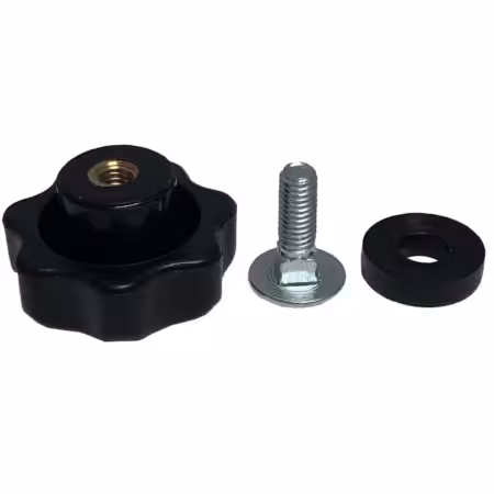 mimSafe tag og gulvskrue med møtrik og skive 5x16 mm.