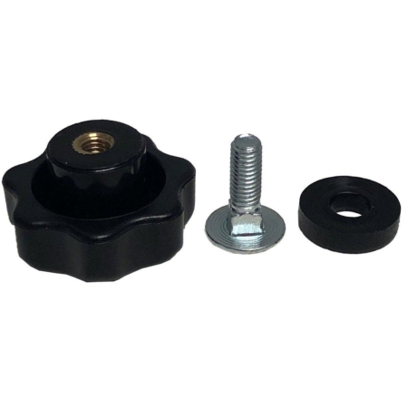 mimSafe tag og gulvskrue med møtrik og skive 5x16 mm.