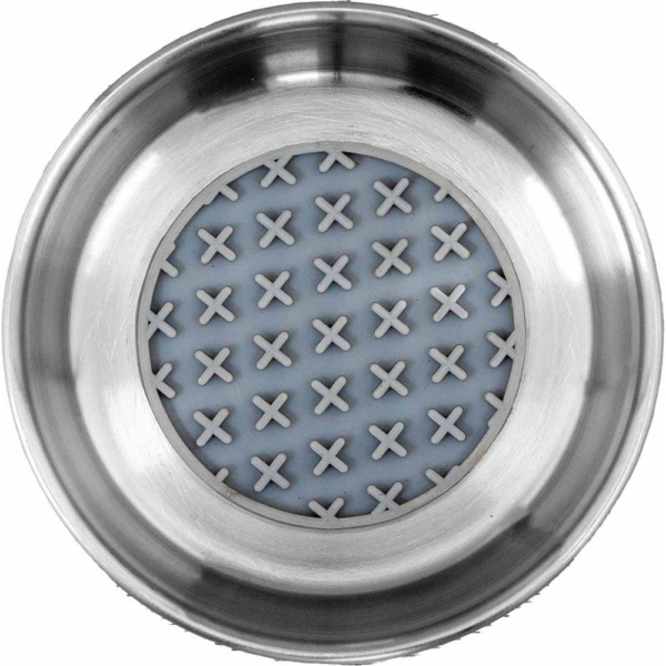 Ozami slowfeeder katteskål Rustfri 290 ml.