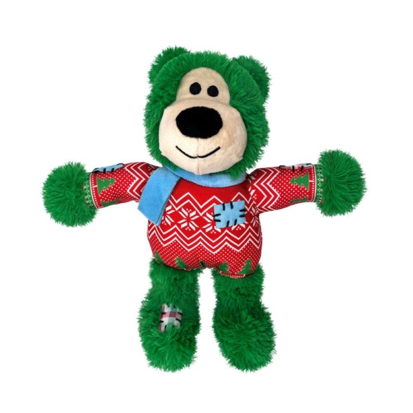 Kong Holiday Wild Knots Bear S/M 18 cm.