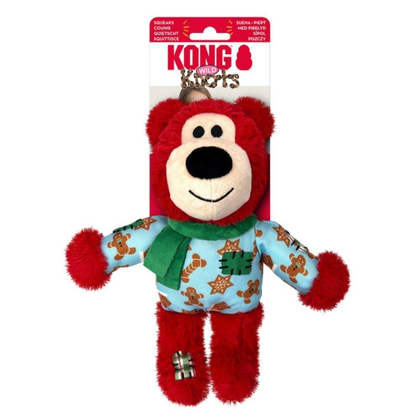 Kong Holiday Wild Knots Bear M/L 25 cm.