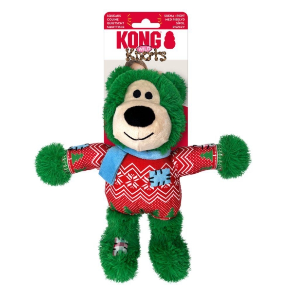 Kong Holiday Wild Knots Bear M/L 25 cm.