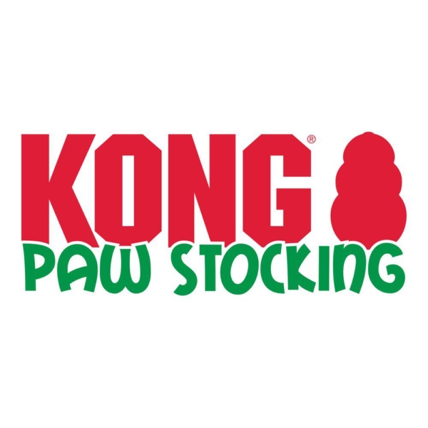 Kong Holiday Stockings Paw L 26,5x22x3 cm.