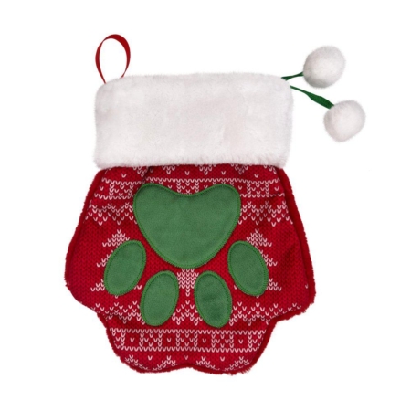 Kong Holiday Stockings Paw L 26,5x22x3 cm.