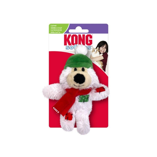 Kong Holiday Softies Bear 10 cm.