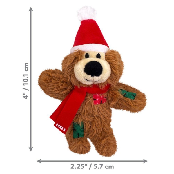 Kong Holiday Softies Bear 10 cm.