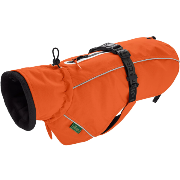 Hunter hundefrakke Nordby, orange - Billede 2