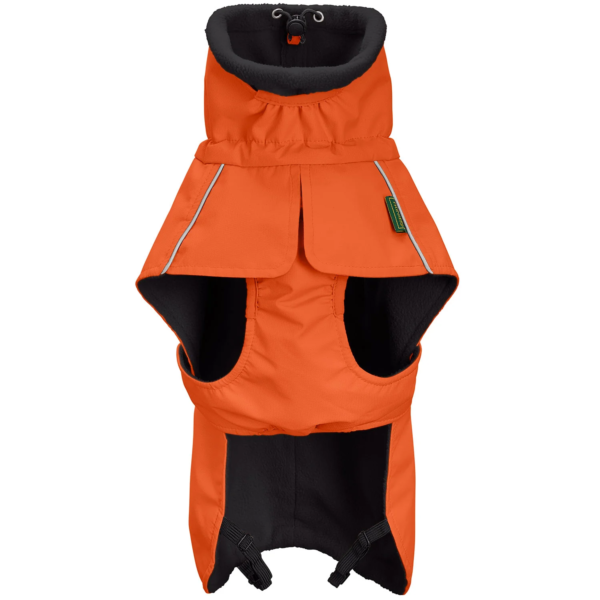 Hunter hundefrakke Nordby, orange - Billede 3